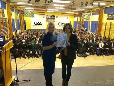 Bernadette Smyth speaks to over 300 students on why ‘Every Life is Precious’