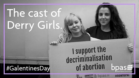 Cast of 'Derry Girls' using their platform to promote abortion up to BIRTH