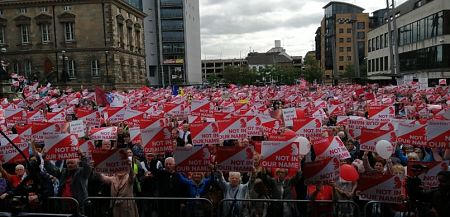 PRESS RELEASE: Belfast gridlocked as more than 20,000 MARCHED for their LIVES!