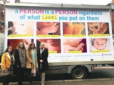 Precious Life launch Billboard Campaign across Northern Ireland