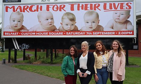Press Release: Precious Life launch major March for Their Lives billboard campaign across Northern Ireland