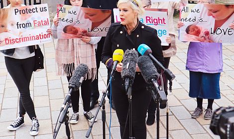 Belfast High Court abortion ruling - 