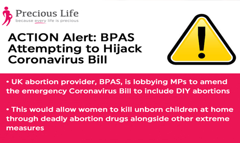 Action alert: BPAS attempting to hijack Coronavirus Bill