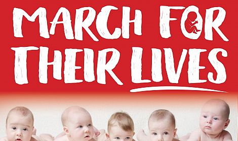 MARCH FOR THEIR LIVES: Northern Ireland's unborn babies need YOU to march for their lives