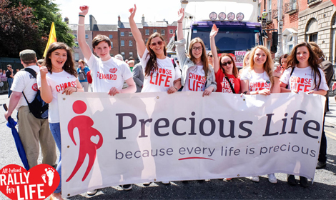 July 1st - Save the date for the All Ireland Rally for Life!