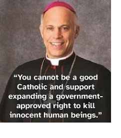 Archbishop raises issue of excommunication for abortion advocates