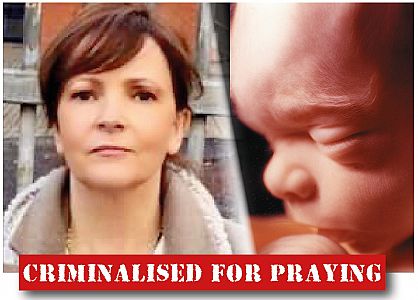 Mother convicted for praying outside abortion centre