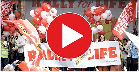 Belfast Rally draws people from across Ireland to defend Life, Liberty, and Faith