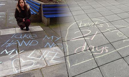 Innocent Pro-Life Chalk Messages Spark Outrage! - News