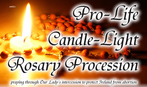 Candle-Light Rosary Procession