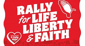 The RALLY FOR LIFE, LIBERTY & FAITH is almost here...