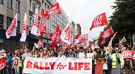 Belfast Rally draws people from across Ireland to defend Life, Liberty, and Faith