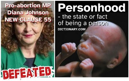 Pro-abortion MP fails in attempt to remove all legal protection from babies in the womb