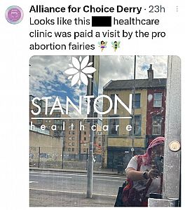 Pro-abortionists vandalise Belfast Pregnancy Centre for second time