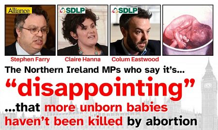 Brandon Lewis abortion threat to Northern Ireland - 