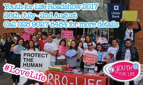Youth for Life NI - SUMMER ROADSHOW - 26th July - 2nd August