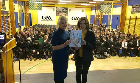 Bernadette Smyth speaks to over 300 students on why ‘Every Life is Precious’