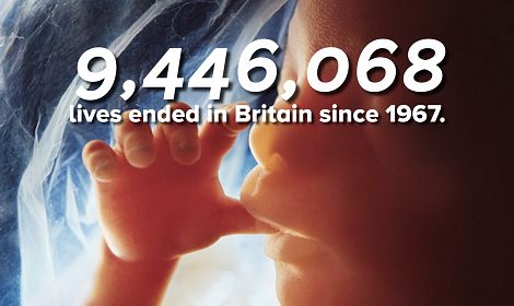 52 years of Britain's abortion act: Over 9 million babies killed in England, Scotland and Wales alone