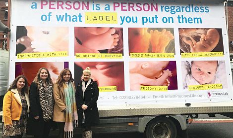 Precious Life launch Billboard Campaign across Northern Ireland