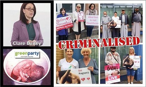 Pro-abortion Green Party Leader Clare Bailey wants to criminalise pro-life women