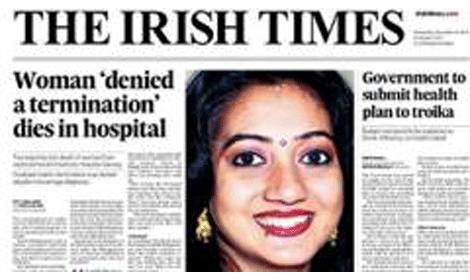 Irish Times says it won’t use ‘pro-life’ label but keeps using ‘pro-choice’