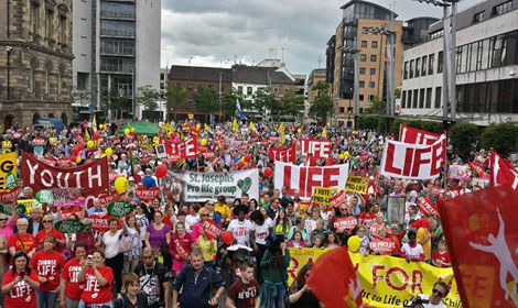 Biggest Ever Belfast Pro-Life Rally Yet!