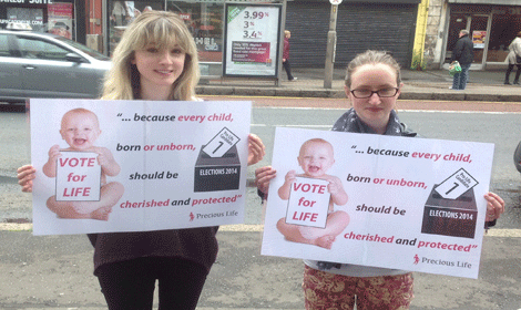 MAKE YOUR VOTE COUNT FOR UNBORN BABIES