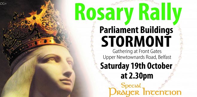 Rosary Rally against abortion in Northern Ireland